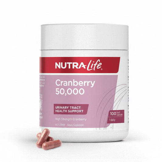 Nutra-Life (ニュートラライフ) クランベリー 50,000 (100カプセル) クランマックス配合 尿路・膀胱のデリケートケア