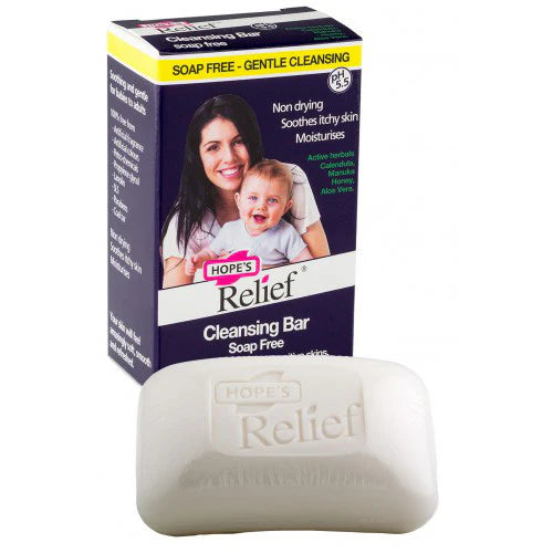 Hope's Relief ホープスリリーフ ソープフリー クレンジングバー 無添加 敏感肌・乾燥肌用 全身石鹸 天然マヌカハニー配合