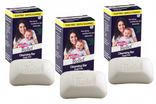 Hope's Relief ホープスリリーフ ソープフリー クレンジングバー 無添加 敏感肌・乾燥肌用 全身石鹸 天然マヌカハニー配合
