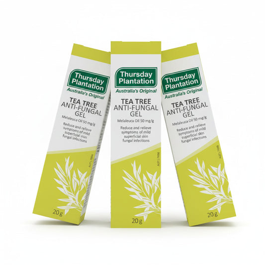Thursday Plantation ティーツリー アンチファンガル (抗真菌) ジェル 20g 水虫・白癬菌の徹底ドライアウト
