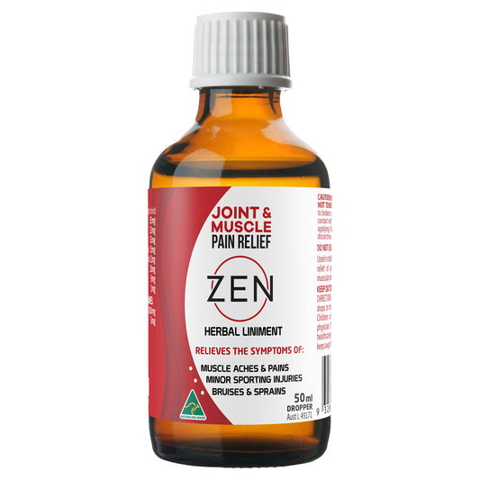 ZEN (ゼン) ハーバル リニメント (ドロップタイプ) 50ml 8種の東洋ハーブ・関節と筋肉のダイレクトケア