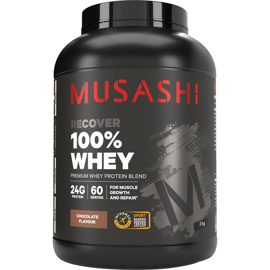 MUSASHI 100% ホエイ アドバンス WPC WPI プロテインパウダー インフォームドスポーツ認証 TGA認可 オーストラリア