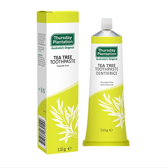 Thursday Plantation ティーツリー トゥースペースト (歯磨き粉) 110g フッ素フリー・100%天然抗菌力で口臭・歯垢をブロック