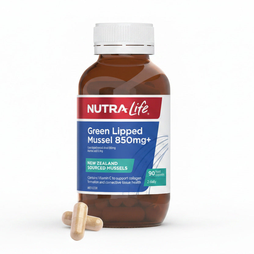 Nutra-Life (ニュートラライフ) 緑イ貝（モエギイガイ）抽出物 850mg (90カプセル) フシブシ・軟骨サポート