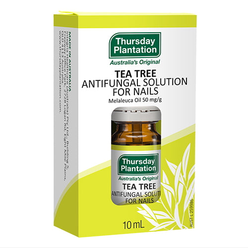 Thursday Plantation ティーツリー アンチファンガル ソリューション フォー ネイル (爪用クリアケア液) 10mL 諦めていたガサガサ爪に直接浸透・浄化