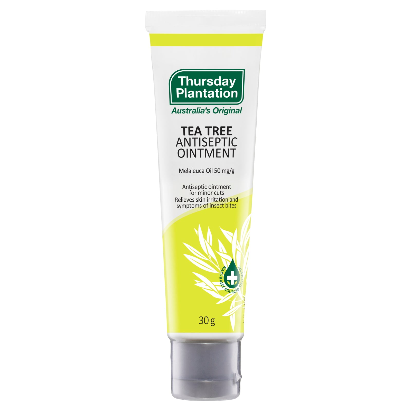 Thursday Plantation Tea Tree Antiseptic Ointment (ティーツリー 抗菌バリア軟膏) 30g 擦り傷・虫刺されをピタッと密着保護する携帯用レスキュー