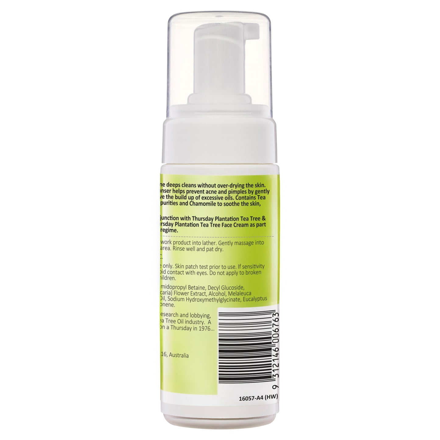 Thursday Plantation ティーツリー フェイスウォッシュ (ニキビ用洗顔料) 150mL