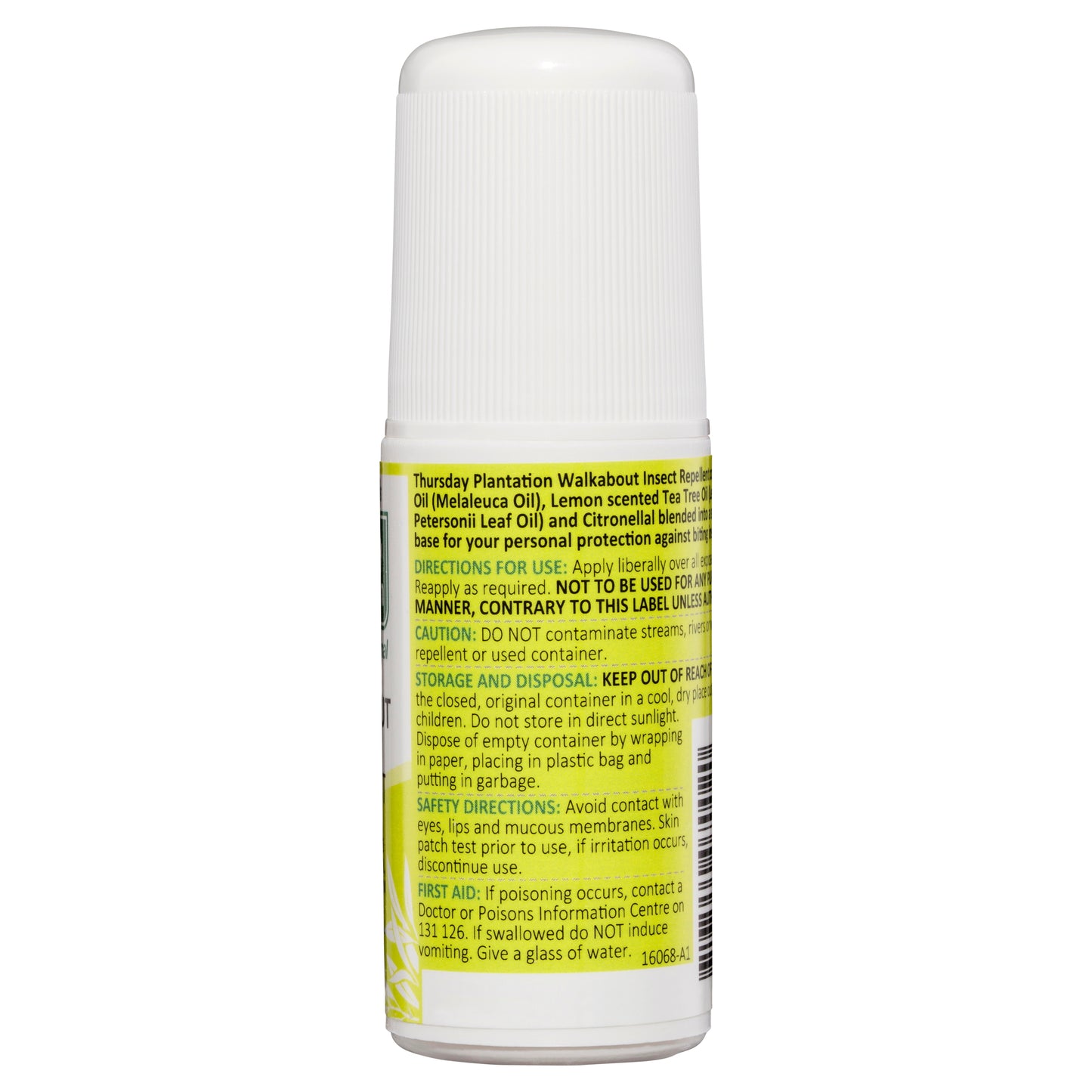 Thursday Plantation Walkabout Insect Repellent (天然ボタニカル虫除け ロールオン) 50mL 刺激的な化学成分ゼロで不快な害虫を徹底ブロック