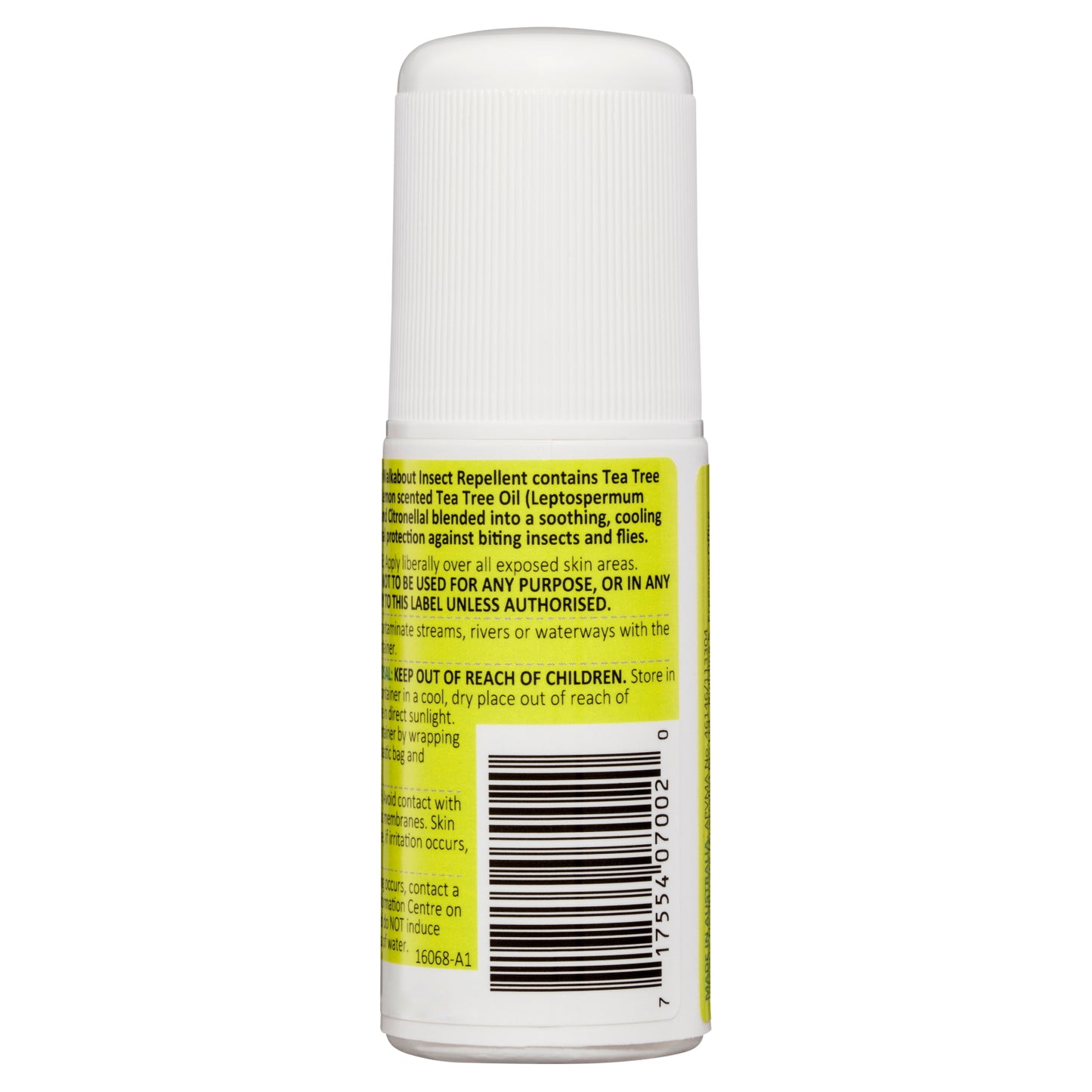 Thursday Plantation Walkabout Insect Repellent (天然ボタニカル虫除け ロールオン) 50mL 刺激的な化学成分ゼロで不快な害虫を徹底ブロック